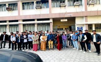 CRISP MCA students visit
